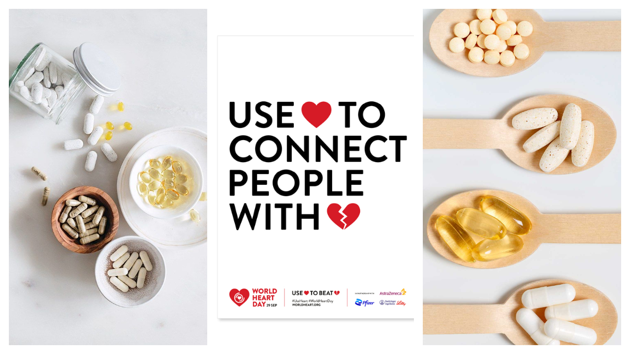 World Heart Day! #Useheart - 10 Supplements for a Healthy Heart