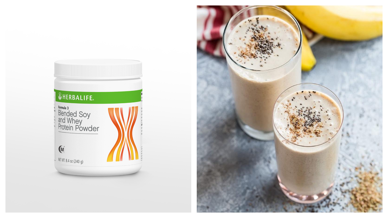 Herbalife Formula 3 Blended Soy and Whey Protein Powder