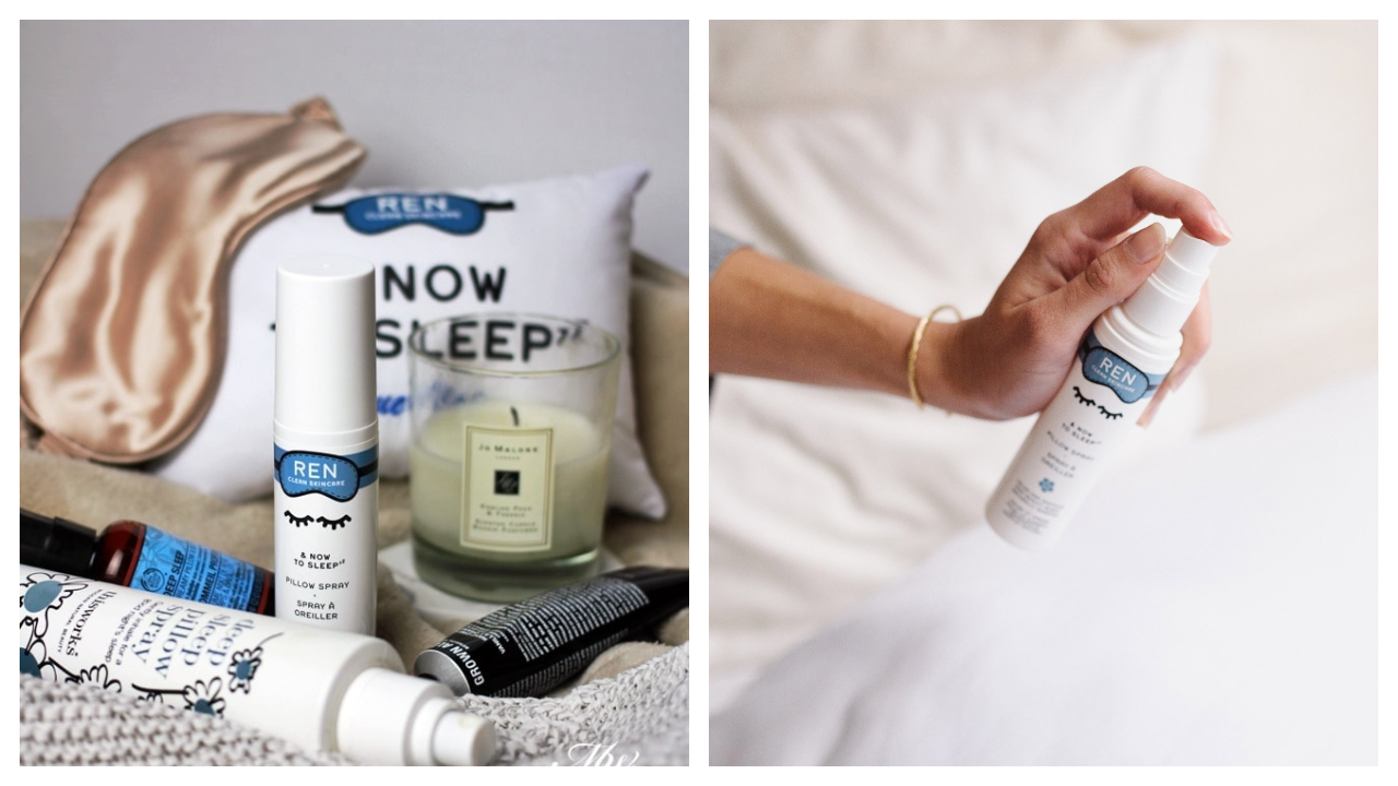REN Clean Skincare & Now To Sleep Pillow Spray