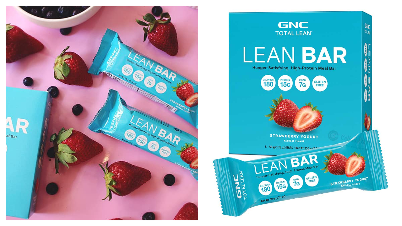 GNC Total Lean Bar Strawberry Yogurt