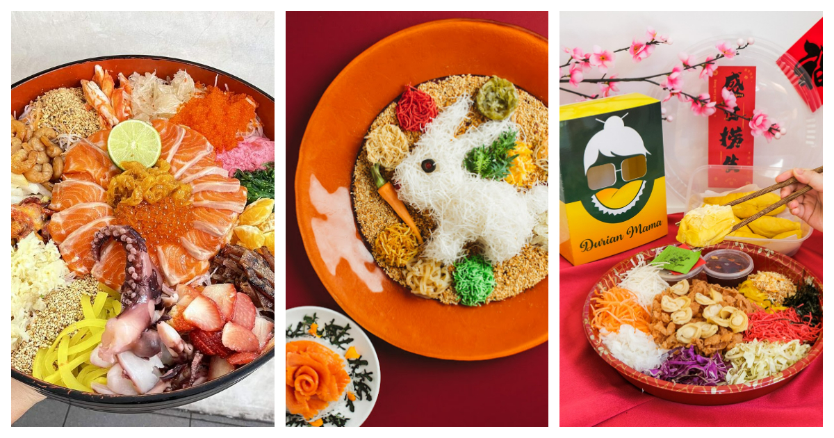 Pre-Order And Get These 5 Amazing Yee Sang Lou Sang This Chinese New Year 2023 (Part 1)