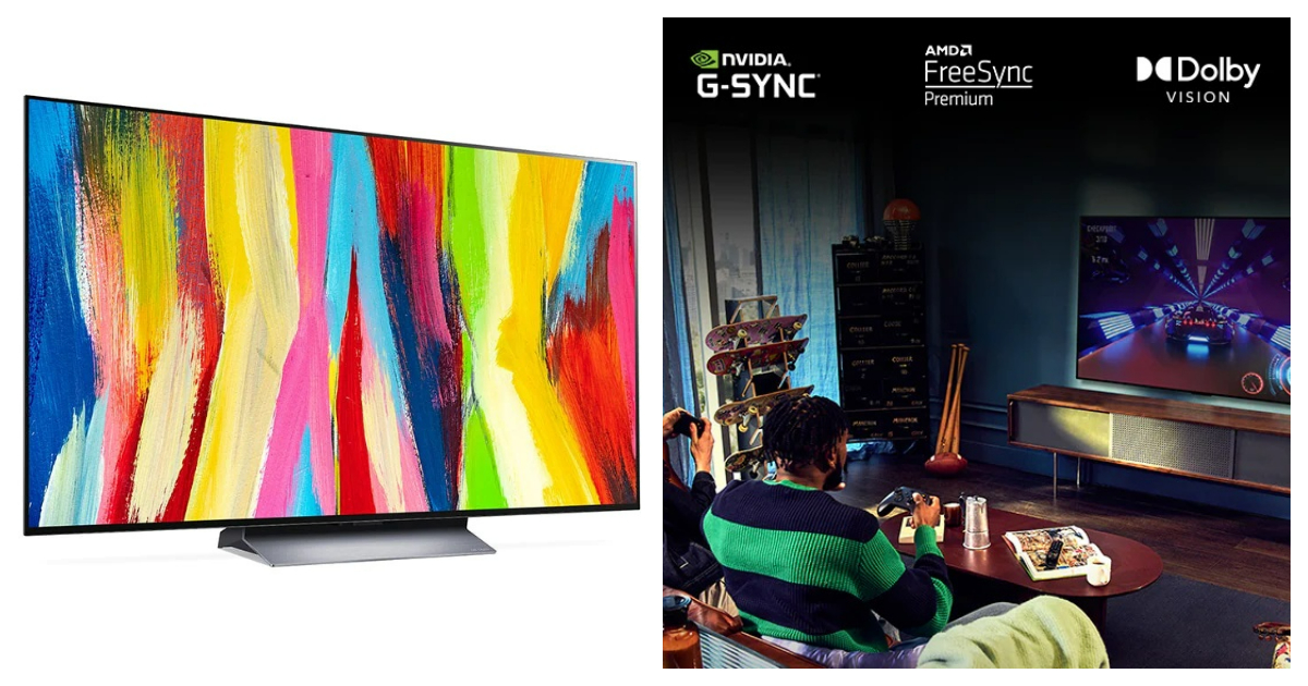 LG C2 Series 4K Smart SELF-LIT OLED evo TV with AI ThinQ