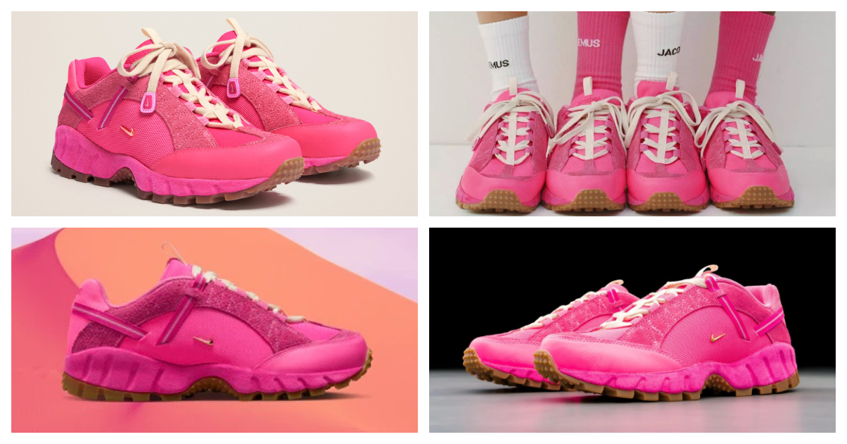 Jacquemus' Nike Air Humara LX "Pink Flash"