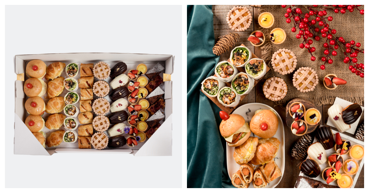 Delectable Sweet And Savoury Buffet Box