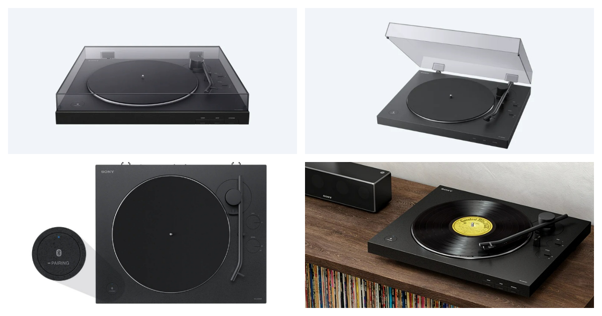 Sony Turntable with BLUETOOTH® connectivity