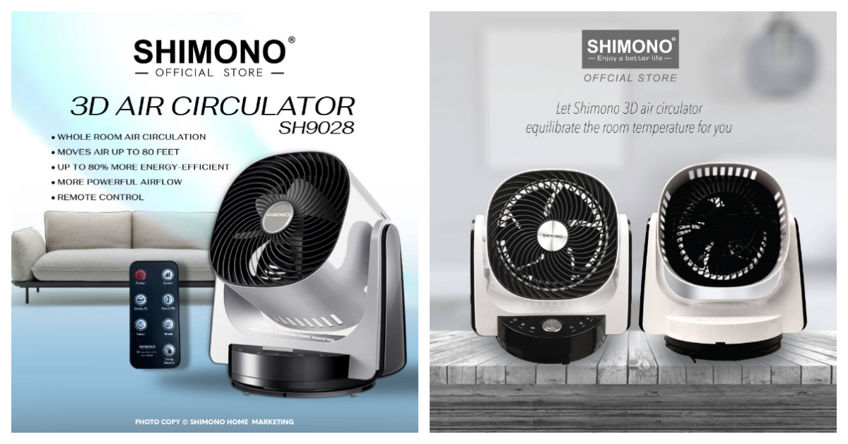 Shimono 3D Air Circulator SH9028 