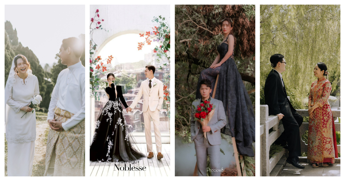 Celebrate Love's Journey: Discover 5 Popular Bridal Studios for Pre-Wedding Photoshoots in Kuala Lumpur and Selangor