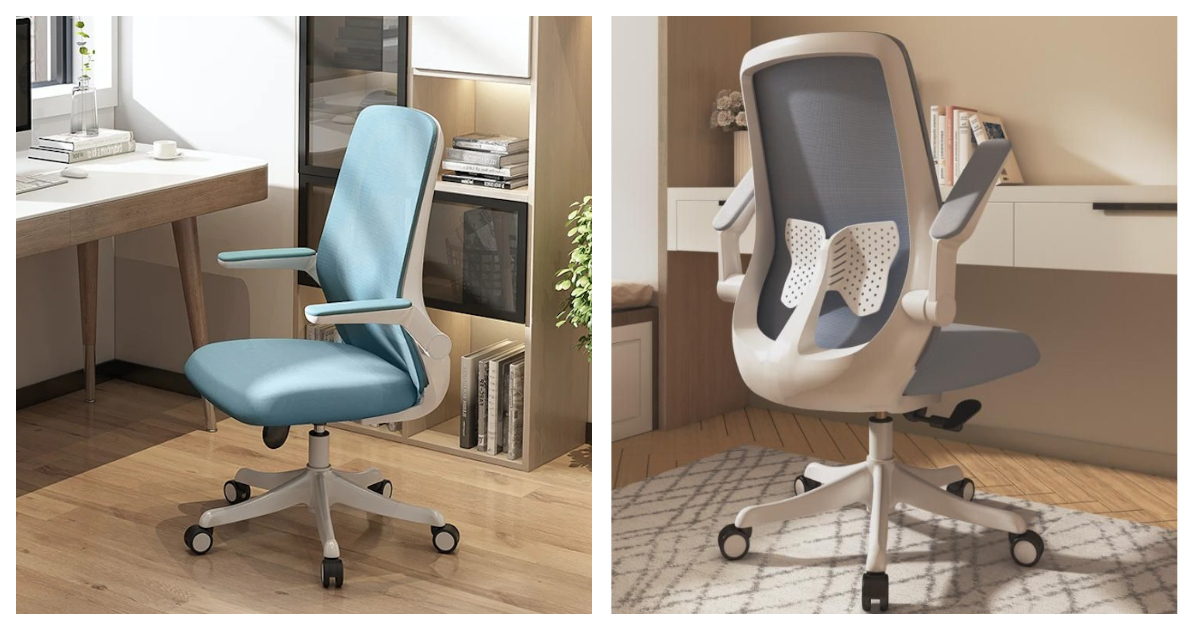 UMD Ergonomic Chair with Foldable Armrest