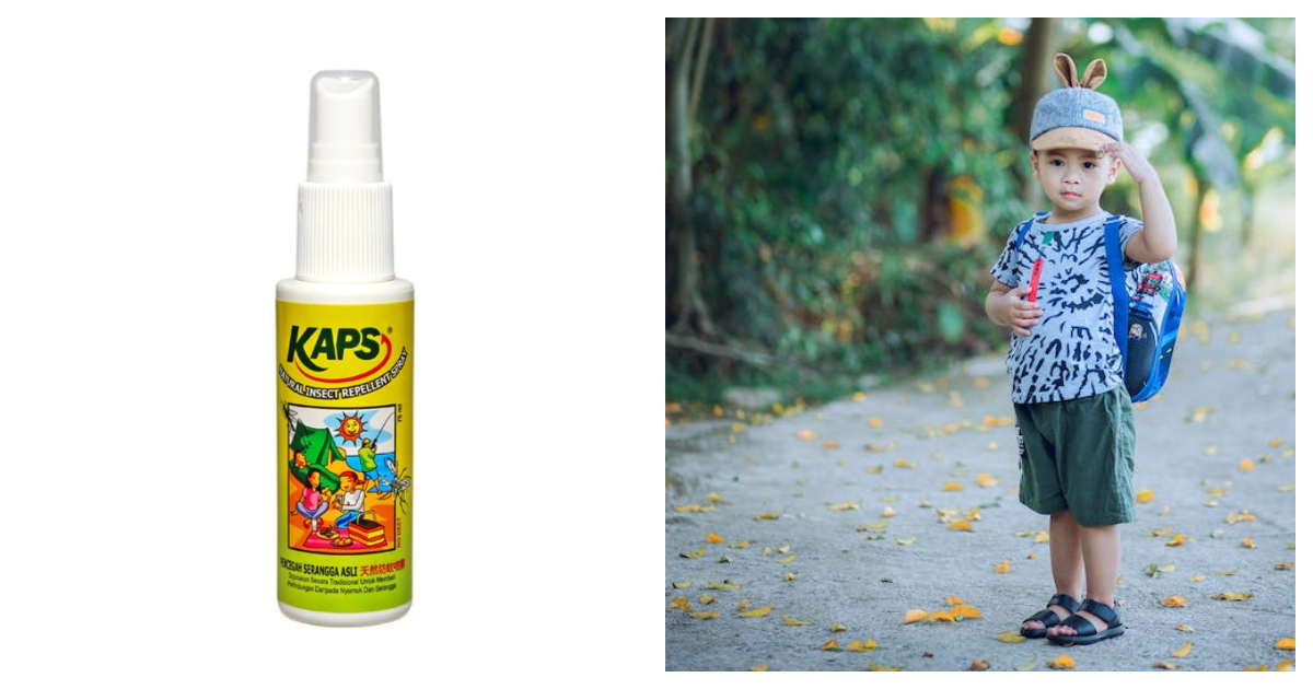 KAPS Natural Insect Repellent Spray