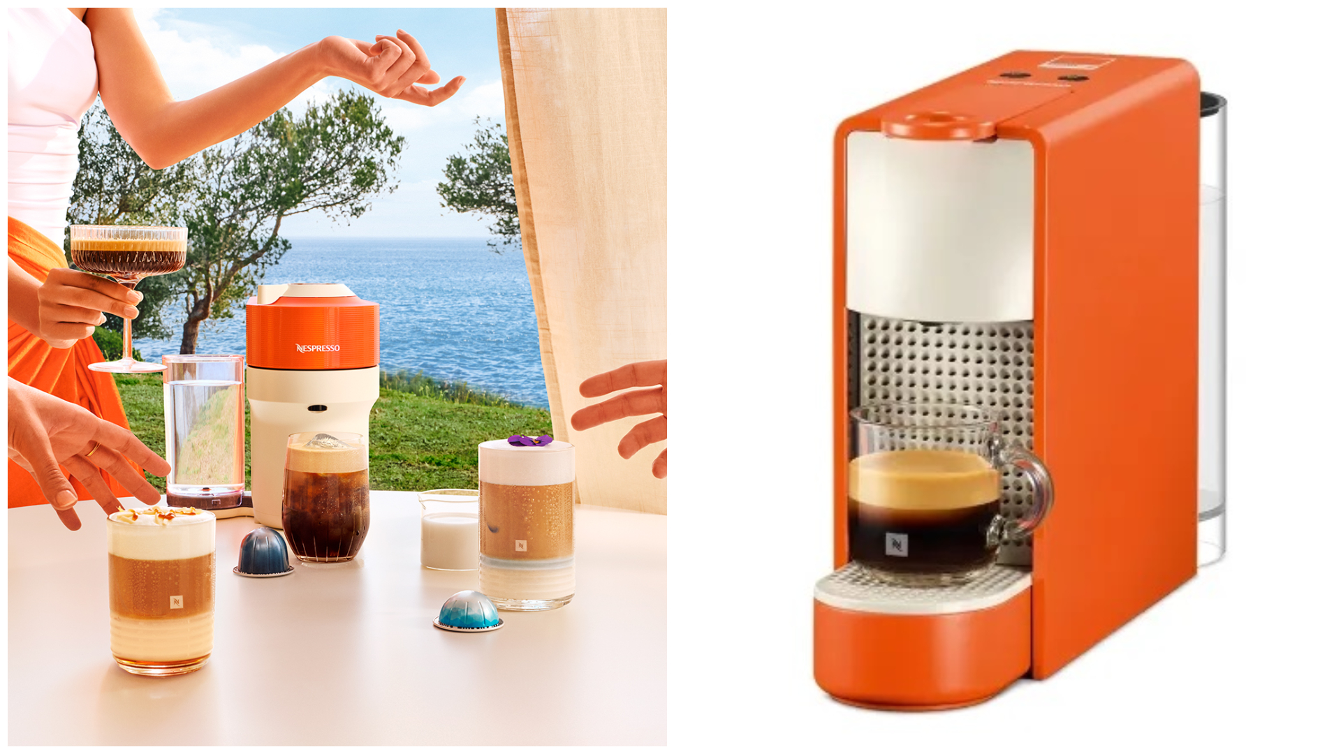 Nespresso Pantone Limited Edition Vertuo Pop Mandarin Orange