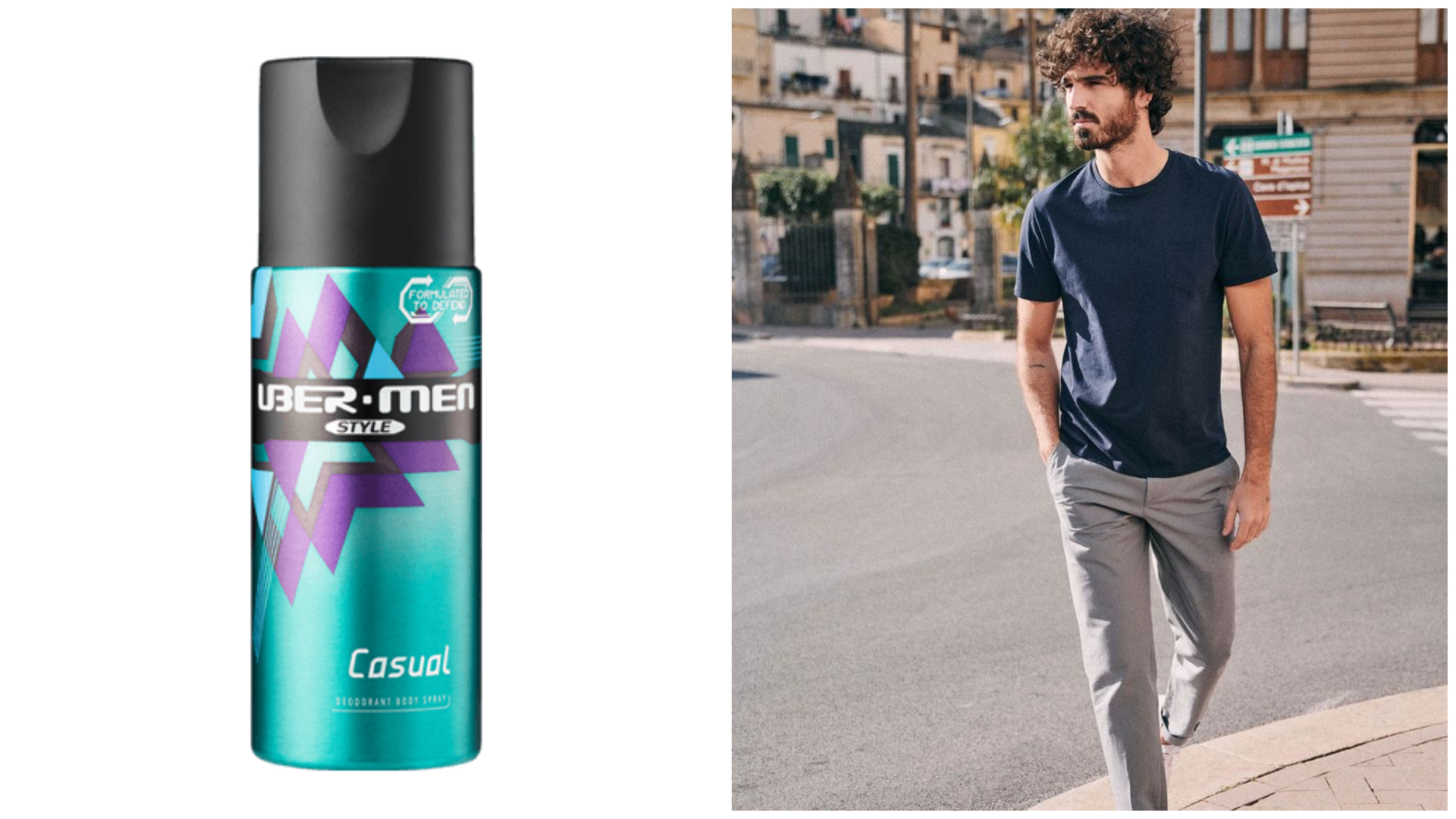 UBERMEN Deodorant Spray Style Casual