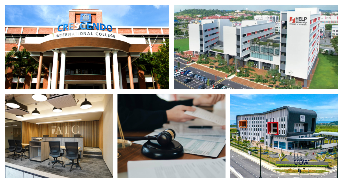 Discovering the Top 5 Malaysian Universities and Colleges for Your Ideal Law Courses in 2024-2025