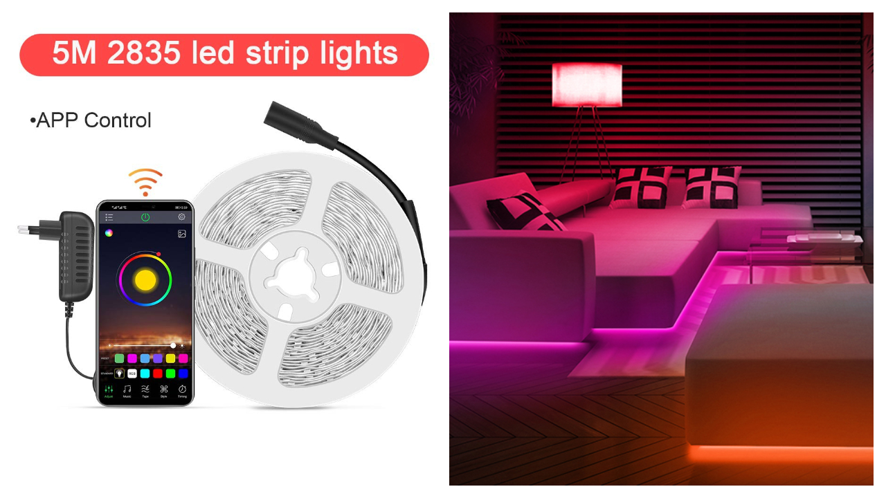 AIOPP LED Strip Light RGB
