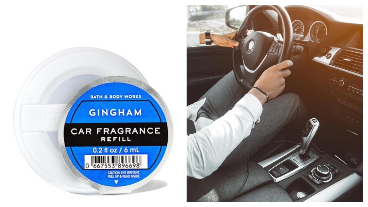 Bath & Body Works Car Fragrance - GINGHAM 6ml