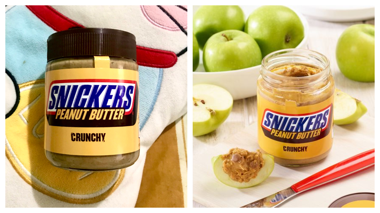 Snickers Crunchy Peanut Butter Spread