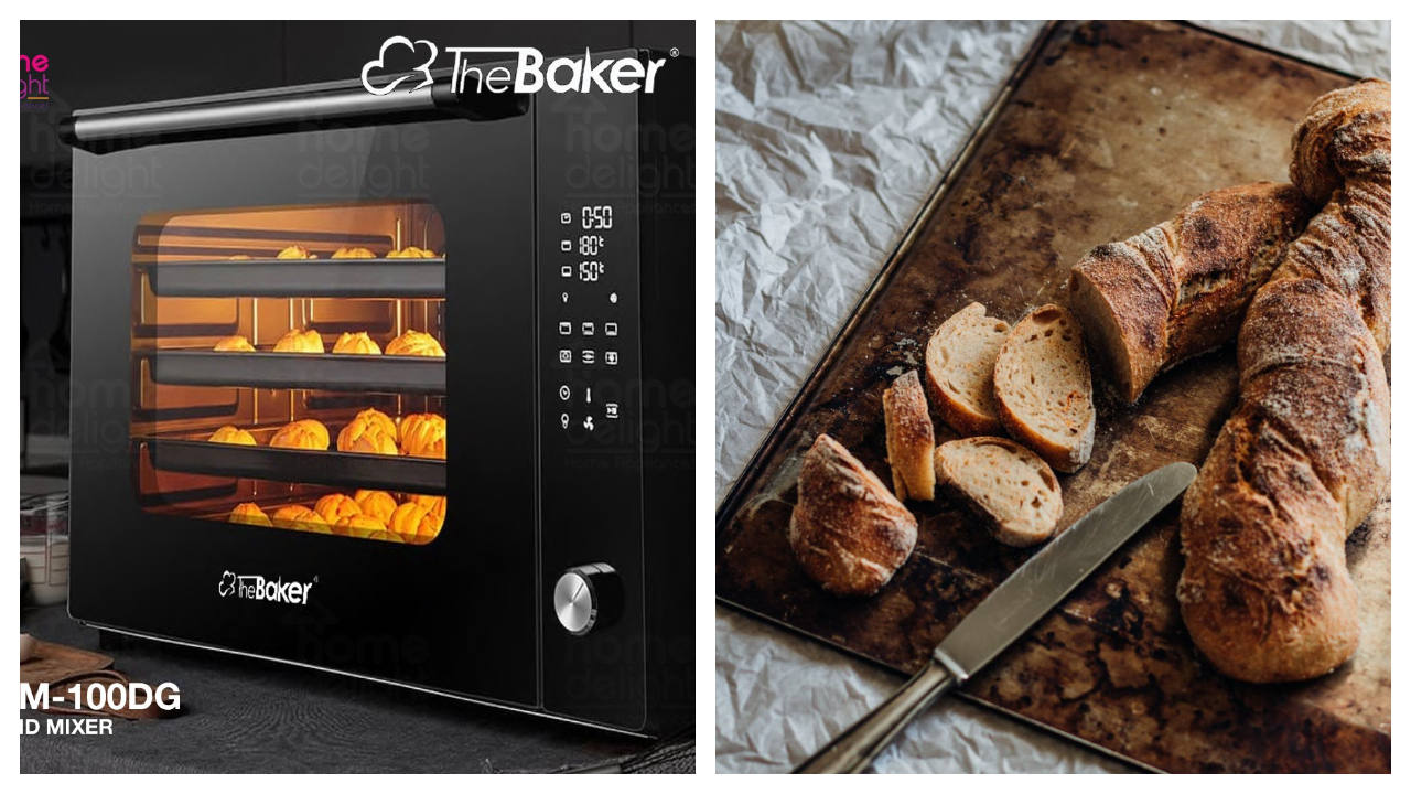 The Baker Digital Oven 100L with Dough Ferment Function ESM-100DG