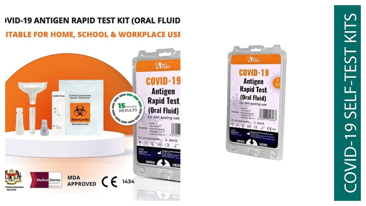 ALLTest COVID-19 Antigen Rapid Test (Oral Fluid)