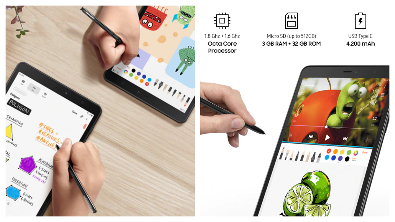 Samsung Galaxy Tab A 8.0 with S Pen LTE