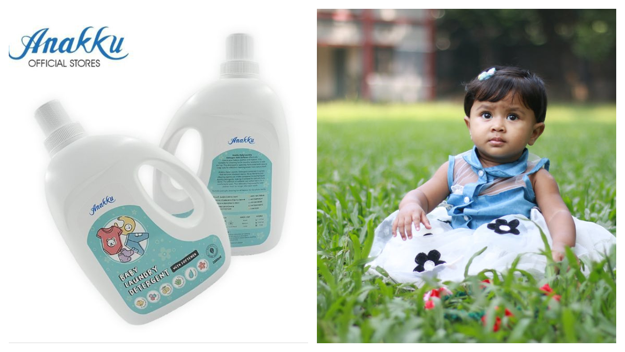 Anakku Baby Laundry Detergent With Softener 2L