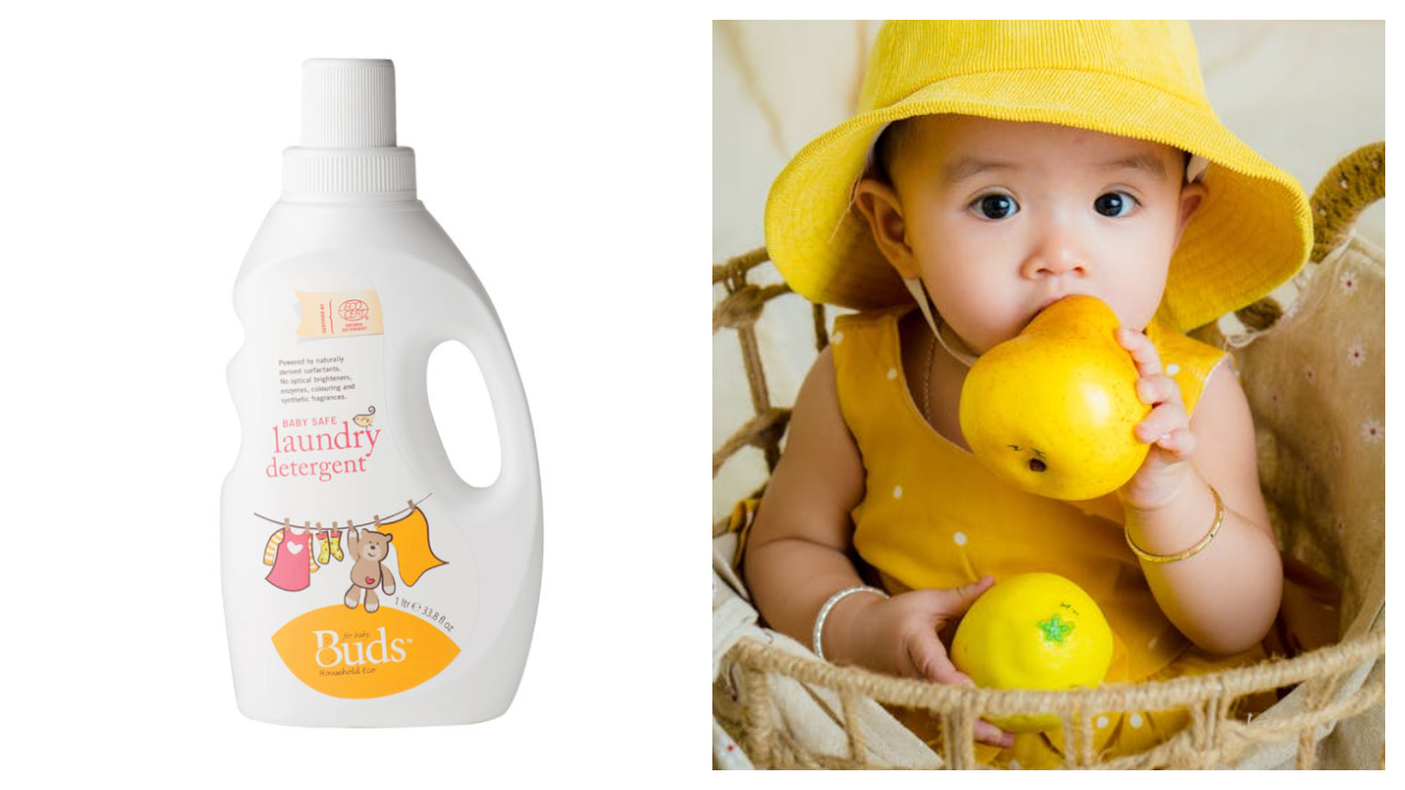 Buds Organics Baby Safe Laundry Detergent 1000ML