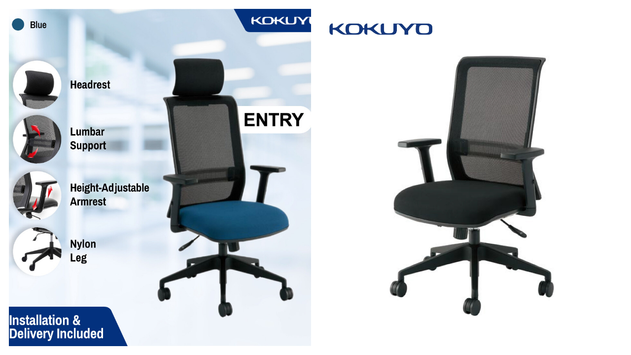 KOKUYO ENTRY Ergonomic Office Chair