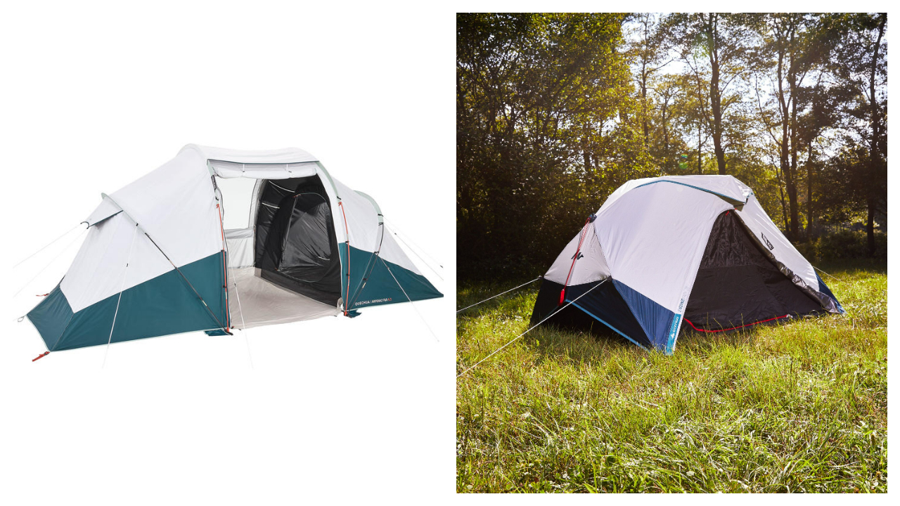 Decathlon Camping Tent 2 Bedrooms