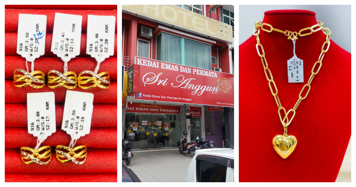 Kedai Emas & Permata Sri Anggun, Batu Caves Selangor