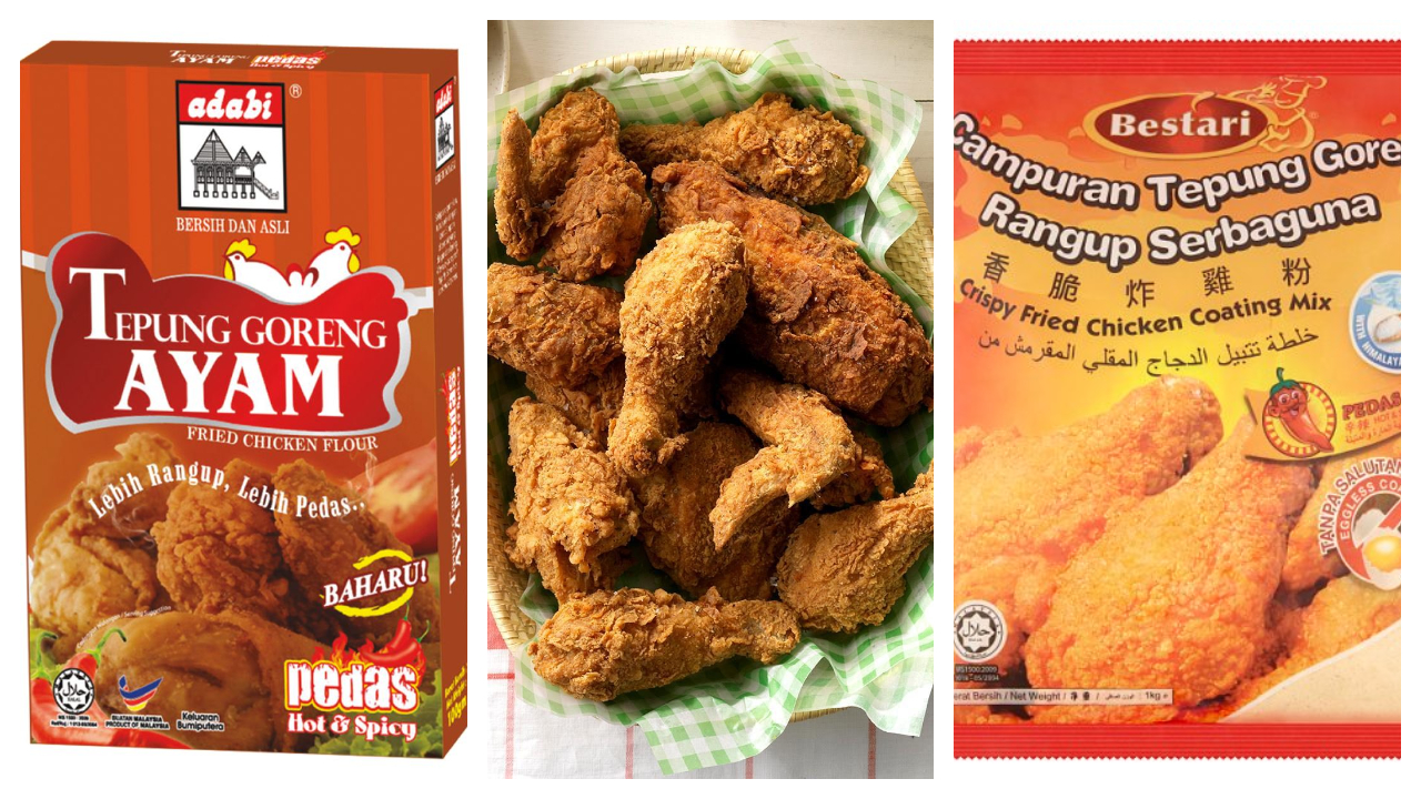 Ini 5 Tepung Ayam Goreng Pilihan Rakyat Malaysia Untuk Resepi Ayam Goreng Rangup & Sedap!