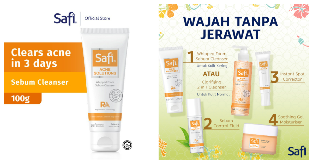 Safi Acne Solutions Whipped Cleanser