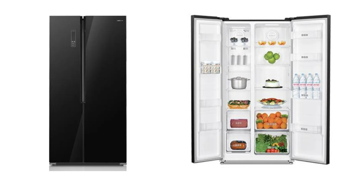 Sharp 620L Side By Side Refrigerator (SJX639GK)