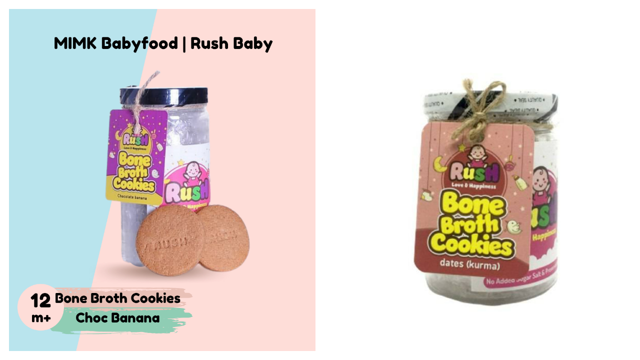 Rush Baby Bone Broth Cookies 190g