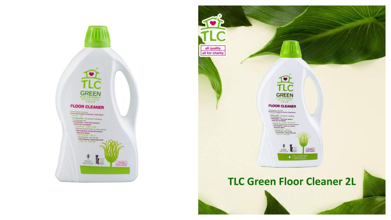 TLC Green Eco-Friendly Floor Cleaner 2L
