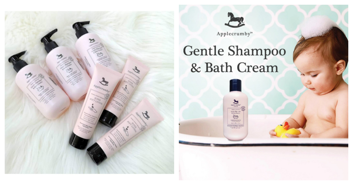 Applecrumby Gentle Shampoo & Bath Cream
