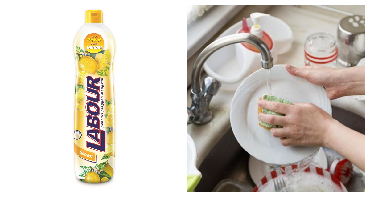 Labour Dishwash Liquid - Lemon