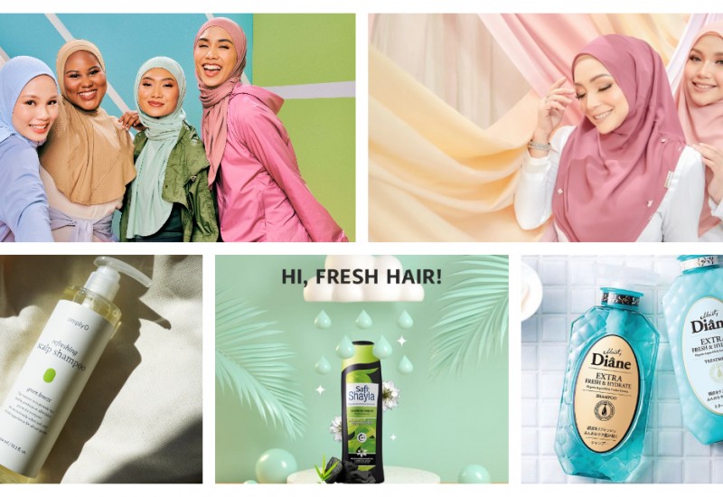 Ini 5 Syampu Yang Setiap Hijabi Perlukan Untuk Rambut Sihat Dan Cantik