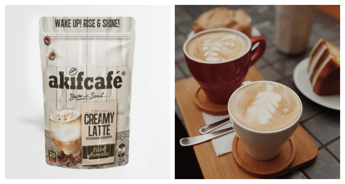 Akifcafe 3 In 1 Premix Coffee Creamy Latte