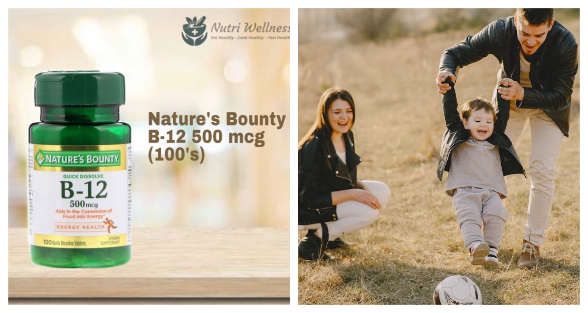 Nature's Bounty Vitamin B-12 500mcg