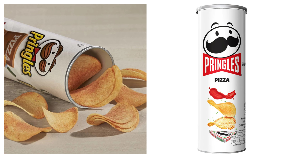 Pringles Potato Crisps Pizza