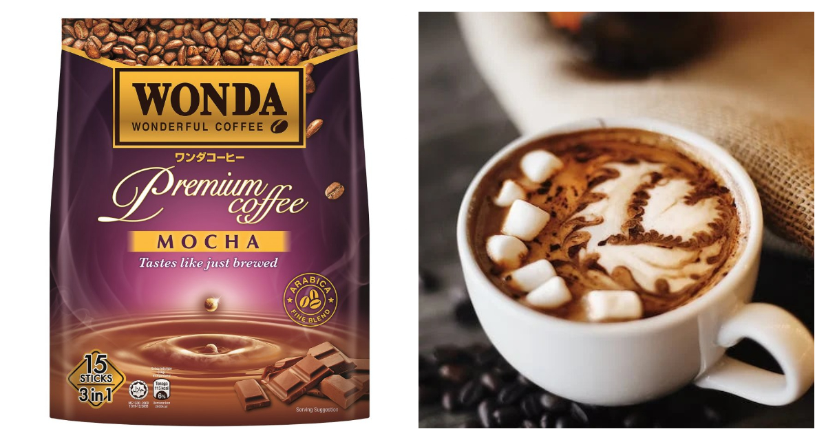 Wonda 3-in-1 Premium Coffee Mocha