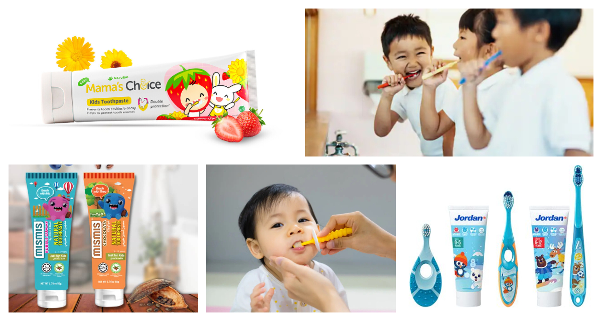 Gigi Anak Lebih Sihat Berseri Dengan 5 Pilihan Jenama Ubat Gigi Popular di Malaysia Ini