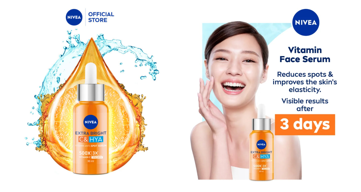 NIVEA Face Care Extra Bright C&HYA Vitamin Serum
