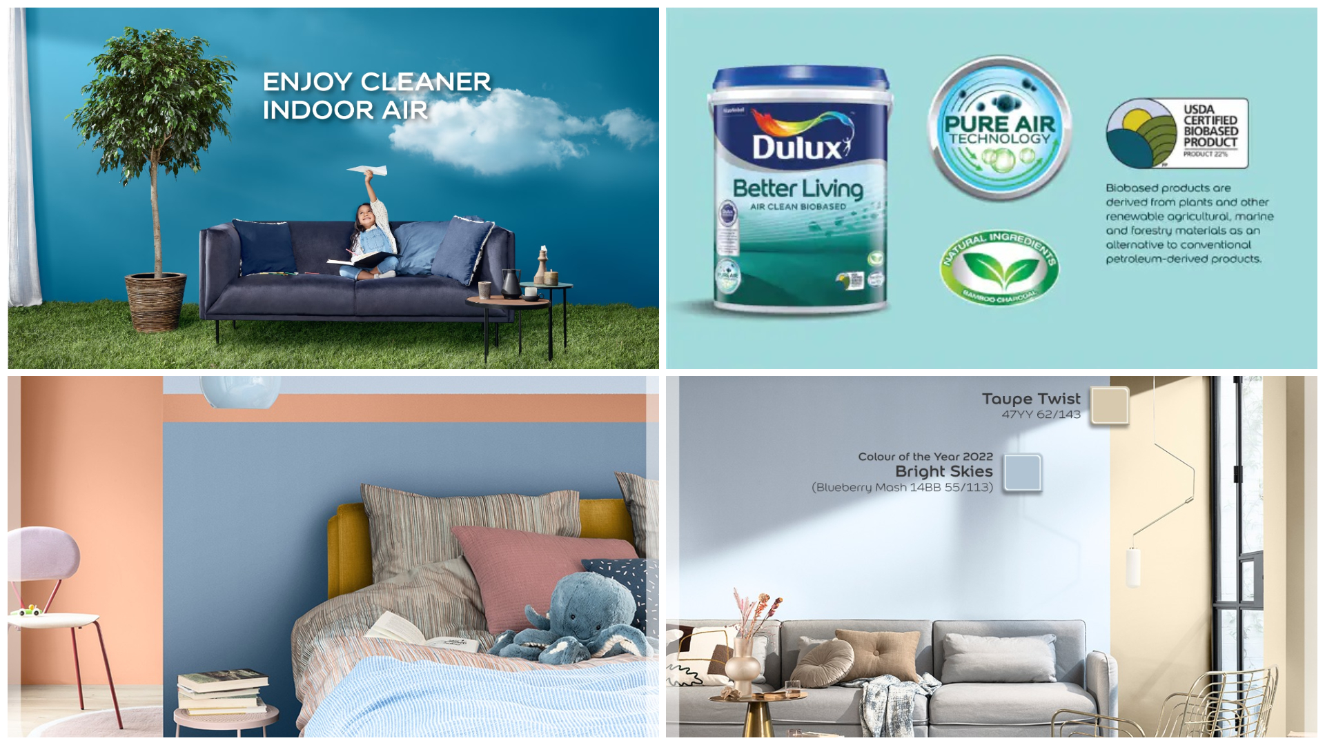 Dulux Better Living Air Clean Biobased