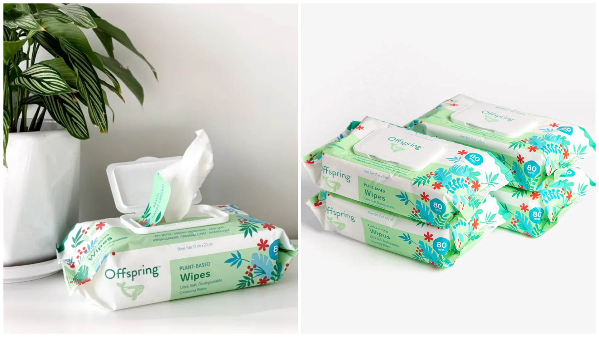 Offspring Plant-Based Wipe