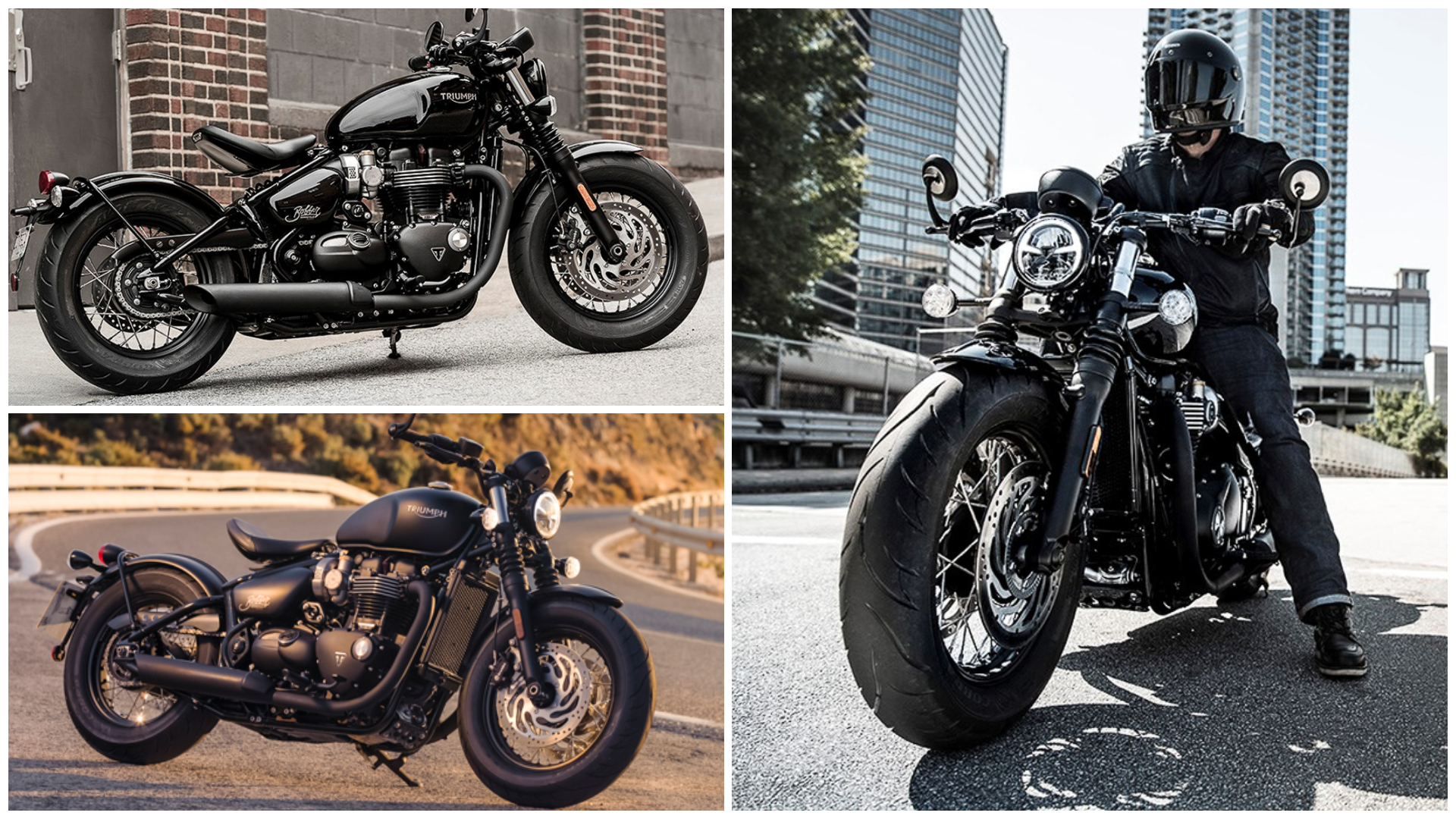 Triumph Bonneville Bobber Black (2018)