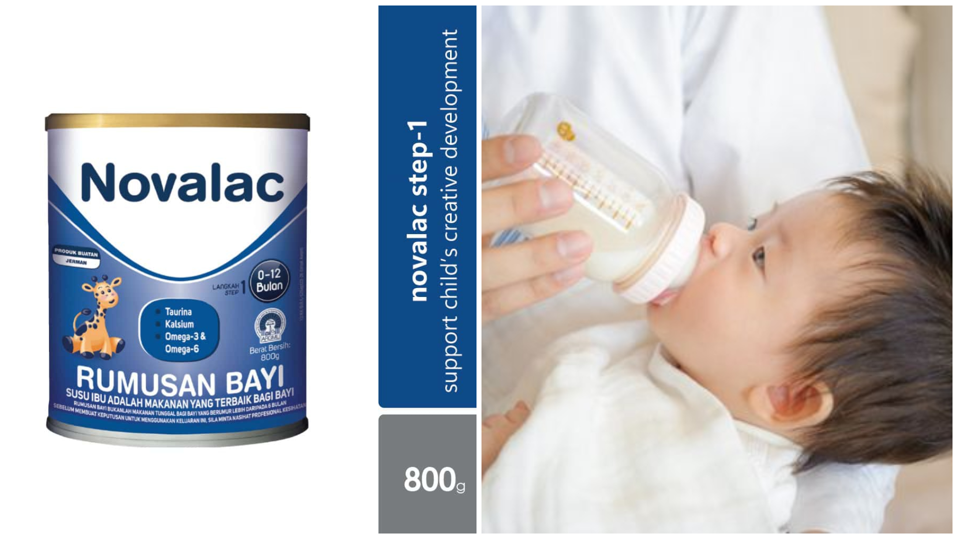 Novalac Step 1 Infant Formula (0-12 Months)