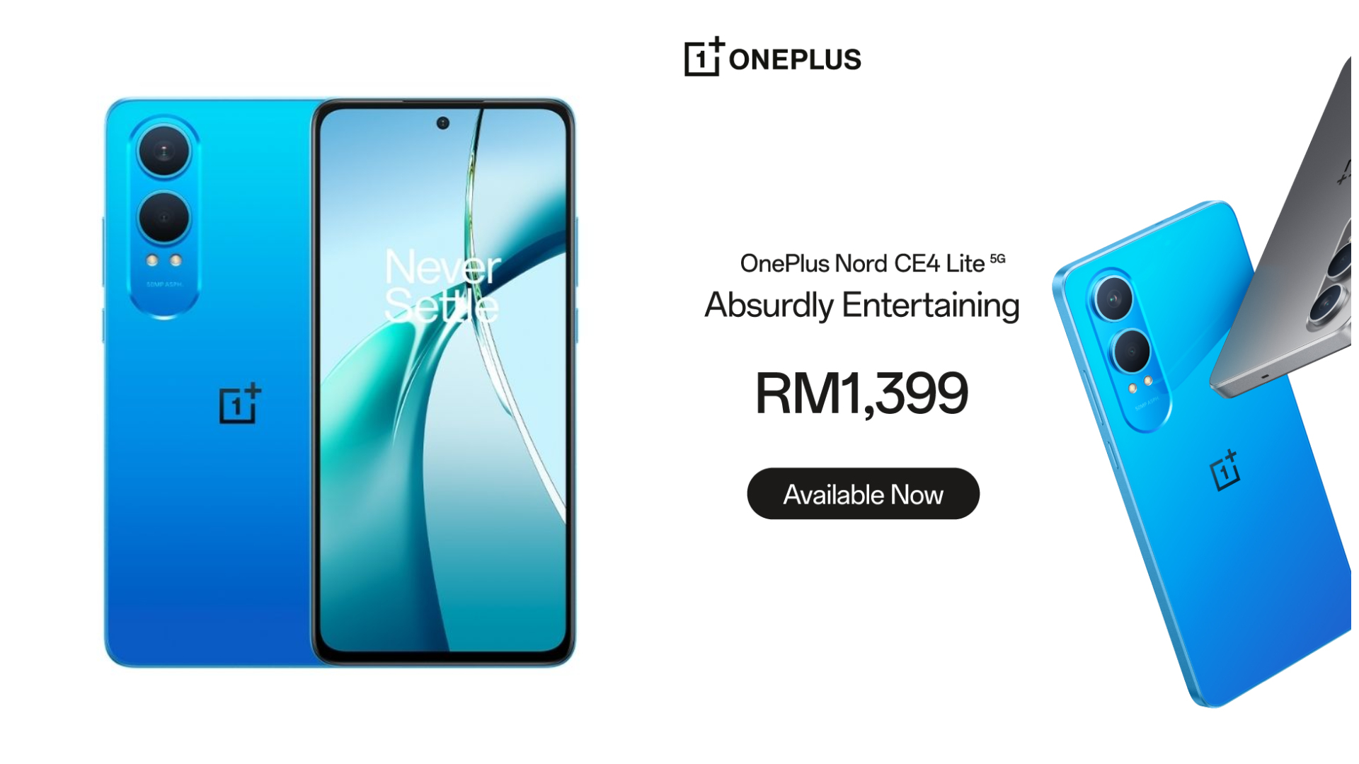 OnePlus Nord CE 4 Lite (harga dari RM1099)