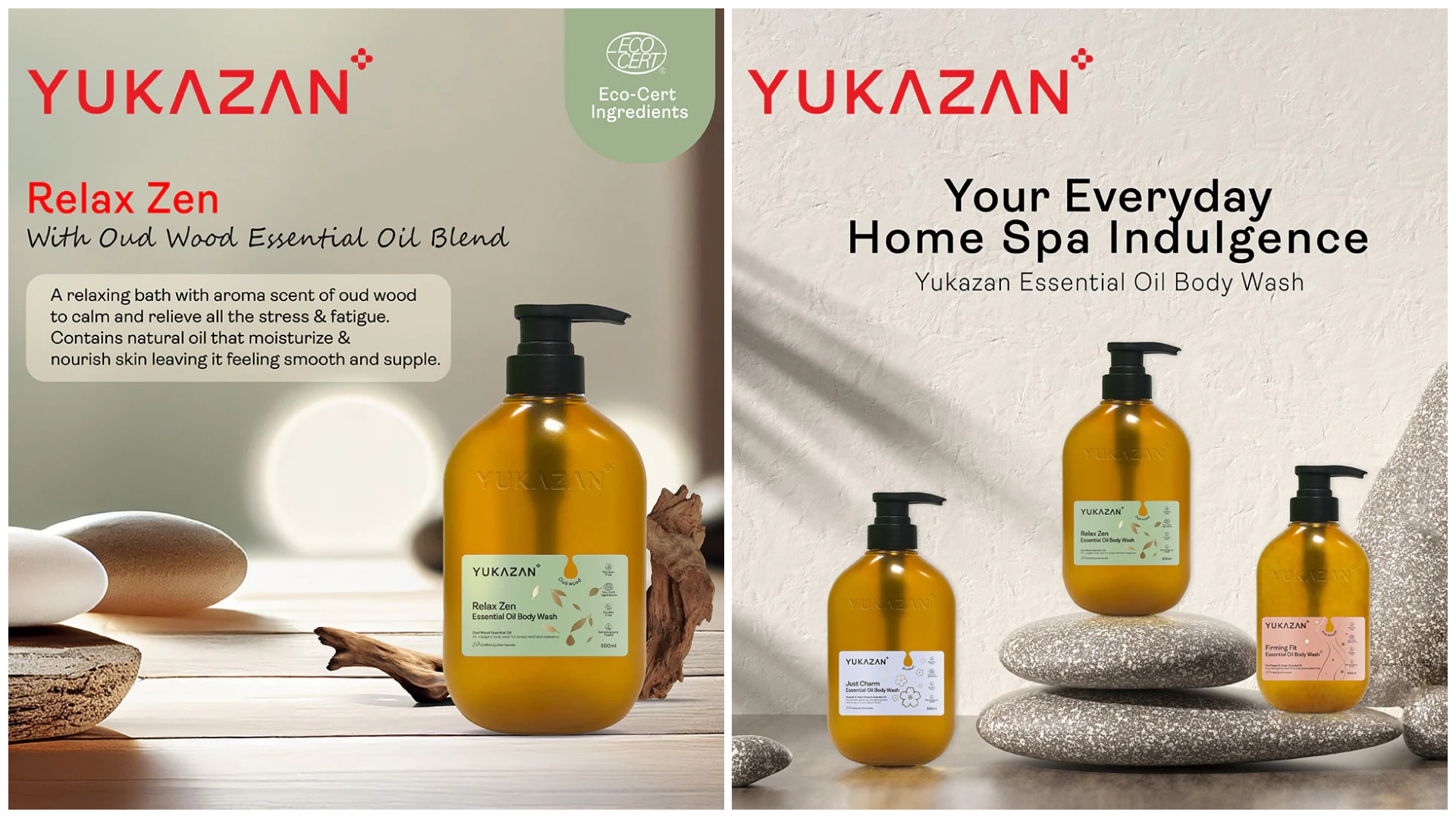 Yukazan Relax Zen Essential Oil Body Wash